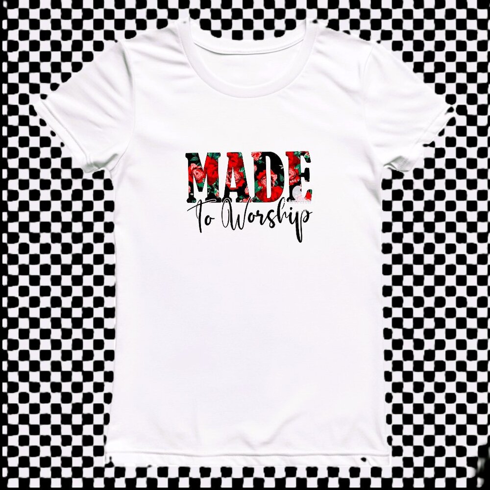 fitted women white cotton t-shirt